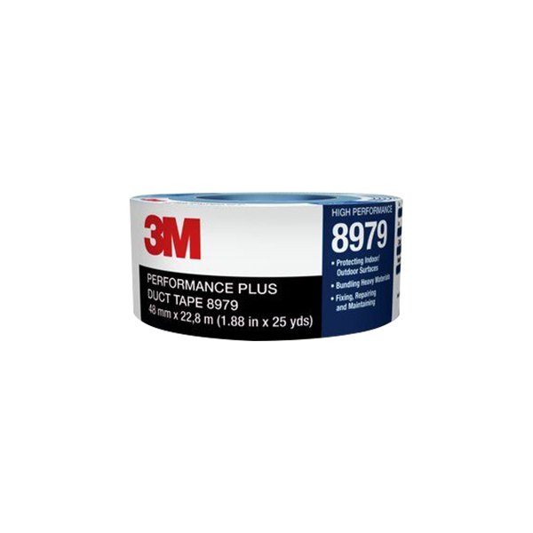 3M® - 180' x 12" Blue Duct Tapes (2 Rolls)
