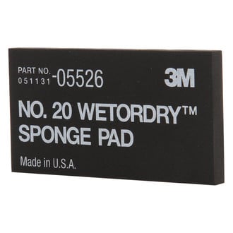 3M® - Wetordry™ 5-1/2" x 2-3/4" Silicon Carbide Sponge Pad