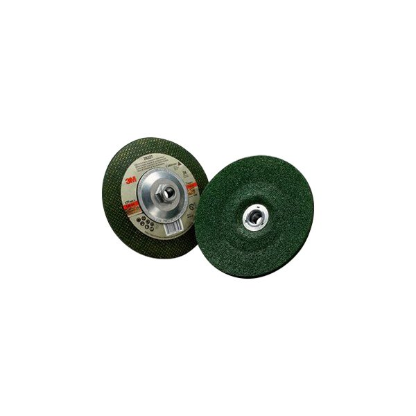3M® - Green Corps™ 4-1/2" x 1/4" x 5/8"-11 Ceramic Type 27 Depressed Center Grinding Wheel