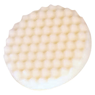 3M® - 8" Foam White Hook-and-Loop Compounding Pad (2 Pieces)