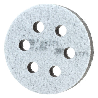 3M® - Hookit™ 3" 6-Hole Soft Hook-and-Loop Interface Pad