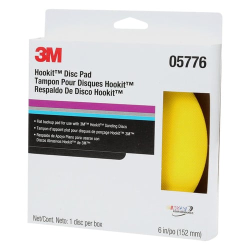Kit De Disques De Ponçage 3M Hookit - 3 Adaptateurs - Pour Ponçage Avec Aspiration - Pad Ferme