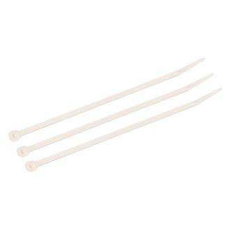 3M® - 6" x 40 lb Nylon Beige Tiesnatural Cable Ties
