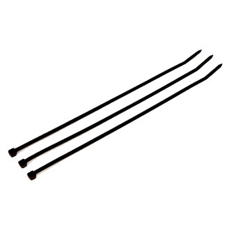 3M® - 11-1/10" x 50 lb Nylon Black UV Resistant Cable Ties