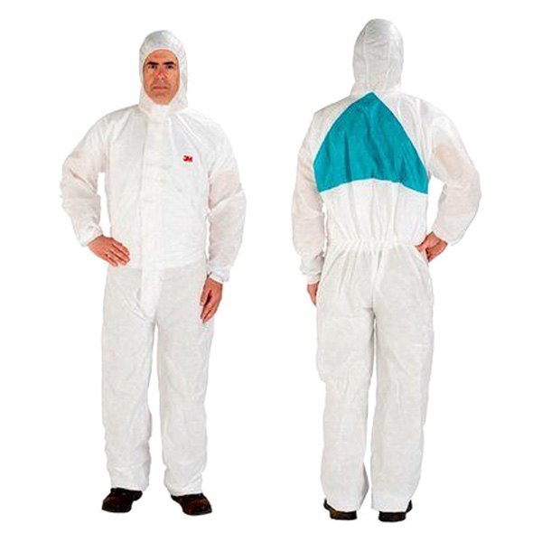 3M® - 4520™ Large White Protective Disposable Coverall