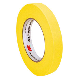 3M® - 388N™ 180' x 0.94" Yellow Automotive Refinish Masking Tapes
