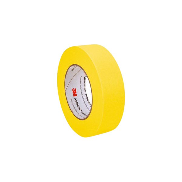 3M® - 388N™ 180' x 1.42" Yellow Automotive Refinish Masking Tapes (24 Rolls)