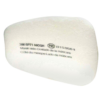 3M® - P95 Particulate Filters for Cartridges 6000 Series, Filter Adapter 603 Respirators