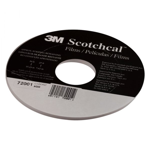 3M® - Scotchcal™ 150' x 0.19" White Automotive Striping Tape