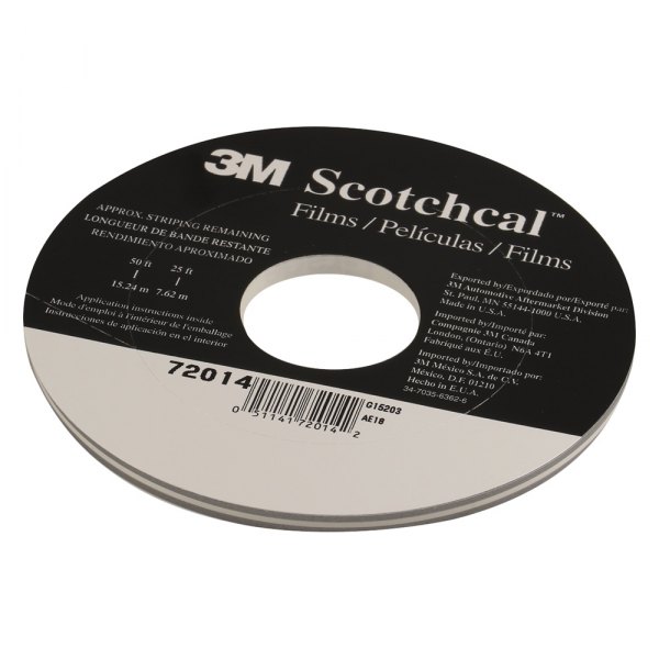 3M® - Scotchcal™ 150' x 0.19" Light Slate Metallic Automotive Striping Tape