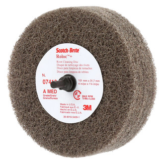 3M® - Scotch-Brite™ 4" Medium Aluminum Oxide Quick Change Cleaning Disc