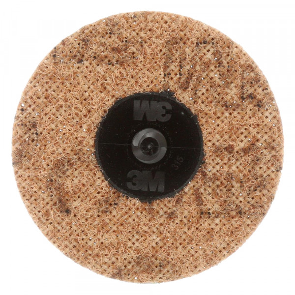3M Scotch-Brite Roloc Surface Conditioning Discs Coarse 3 Brown - Box Of 25, #07485