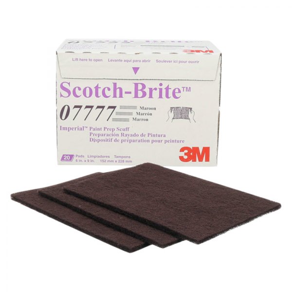 3M® - Scotch-Brite™ 9" x 6" Very Fine Silicon Carbide Paint Prep Scuff Hand Pad (20 Pieces)