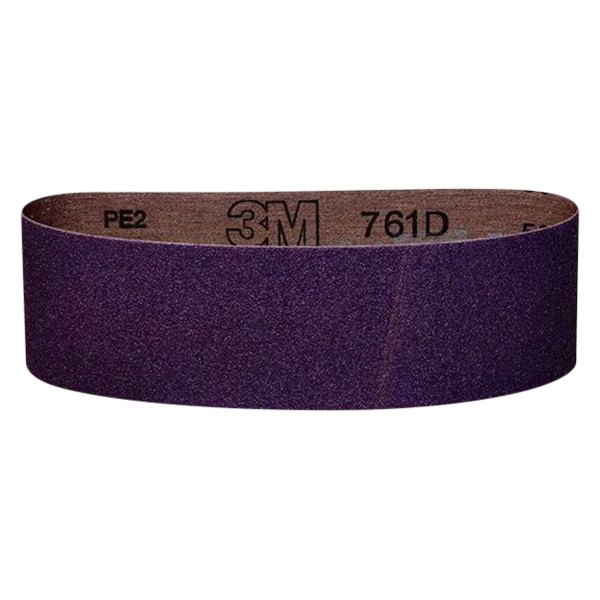 3M® - 761D 24" x 4" 60 Grit Ceramic Aluminum Oxide Sanding Belts