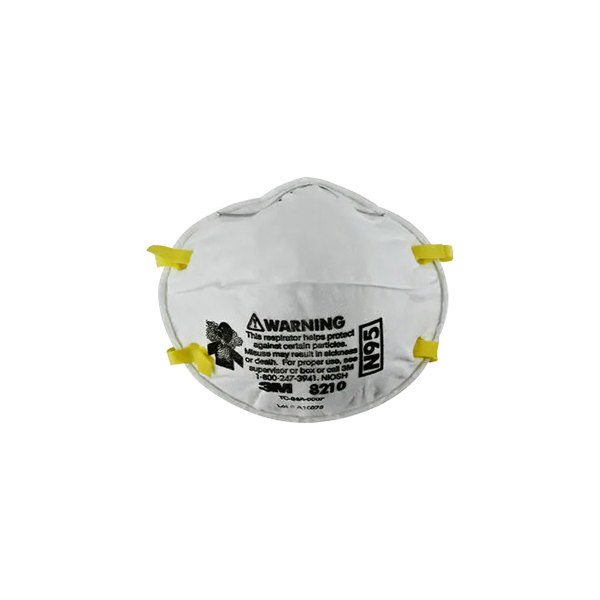 3M® - 8210™ N95 One Size Fits All Particulate Respirators