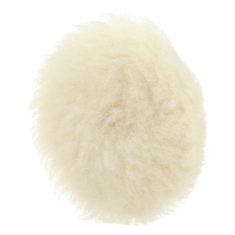 3M® - Finesse-it™ 3" Wool White Knit Hook-and-Loop Buffing Pad (10 Pieces)