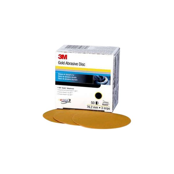 3M® - Hookit™ 216U 5" P500 Grit Aluminum Oxide Non-Vacuum Hook-and-Loop Disc (50 Pieces)