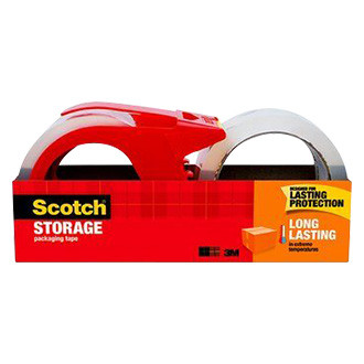 3M® - Tartan™ 327' x 1.88" Clear Light Duty Box Sealing Tapes (6 Rolls)