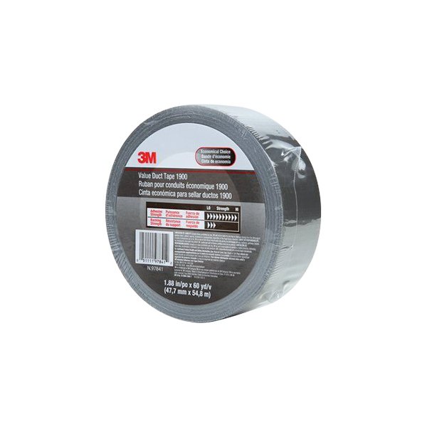 3M® - 180' x 1.88" Silver Nuclear Grade Duct Tapes (24 Rolls)