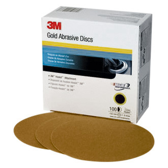 3M® - Hookit™ 216U 6" Very Fine Aluminum Oxide Non-Vacuum Hook-and-Loop Disc