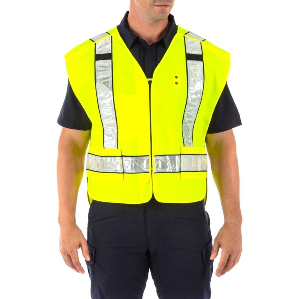 5.11 Tactical® - Oversize XX-Large+ Yellow Polyester 5 Point Breakaway High Visibility Safety Vest