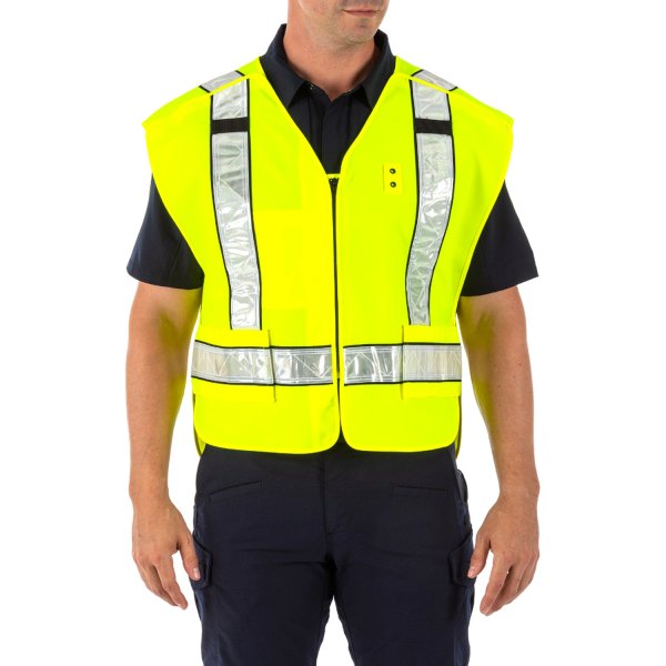 5.11 Tactical® - Regular Medium/XX-Large Yellow Polyester 5 Point Breakaway High Visibility Safety Vest