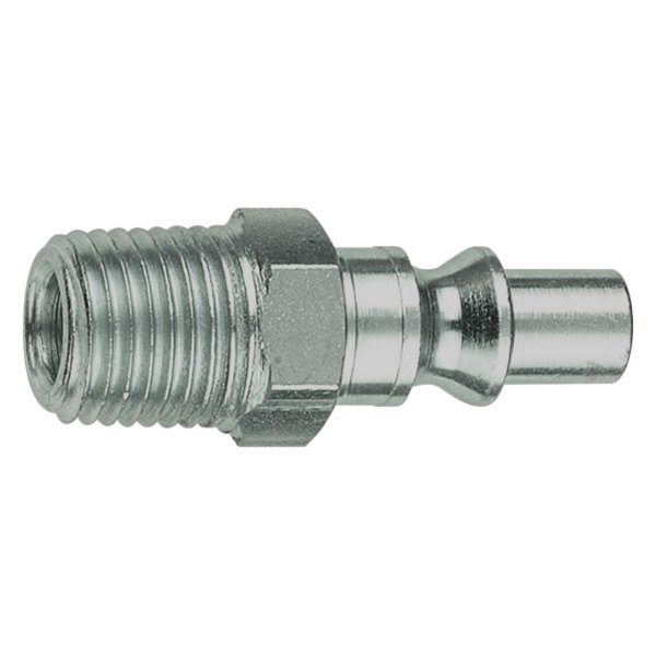 Amflo® - A-Style 1/4" (M) NPT x 1/4" Brass Quick Coupler Plug