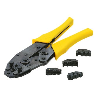 ACCEL® - 300+™ Metric 7 to 9 mm Ratcheting Heavy-Duty Professional Crimping Kit
