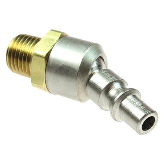 Acme Automotive® A14-04BS - A-Style 1/4" (M) NPT Steel Ball Swivel Quick Coupler Plug