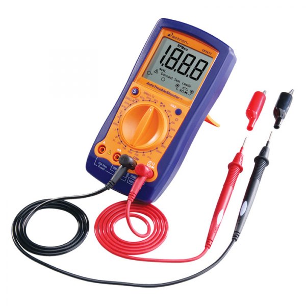 Actron® - Auto Trouble Shooter™ Multimeter (AC/DC Voltage, DC Current, Resistanse, Diode Test, Dwell Angle, RPM, Continuity Test)