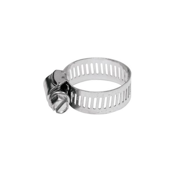 AES Industries® - 1-1/4" SAE Silver Stainless Steel Hose Clamp