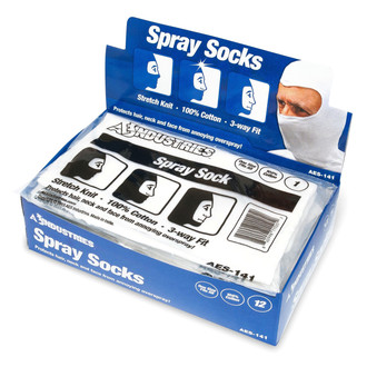 AES Industries® - 12 Pieces Cotton Painter Spray Socks