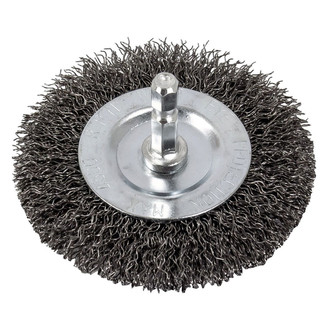 AES Industries® - 3" Crimped Wheel Brush