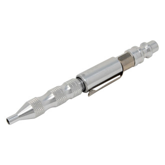 AES Industries® - 4" Aluminum Straight Handle Adjustable Action M Style Pocket Blow Gun
