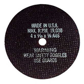 AES Industries® - 4" x 1/16" x 3/8" Type 41 Cut-Off Wheel (5 Pieces)