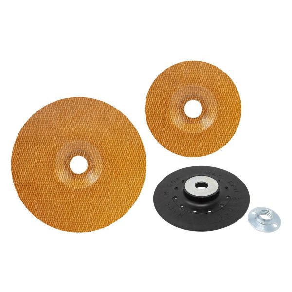 AES Industries® - 3-Piece 5" and 7" Phenolic Backing Plate Set