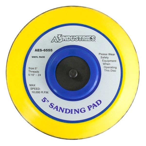 AES Industries® - 5" Phenolic Backing Plate