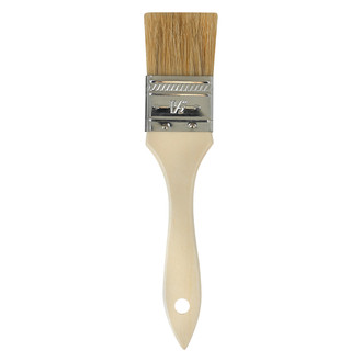 AES Industries® - 1-1/2" Flat Hog Bristle Paint Brush (36 Pieces)