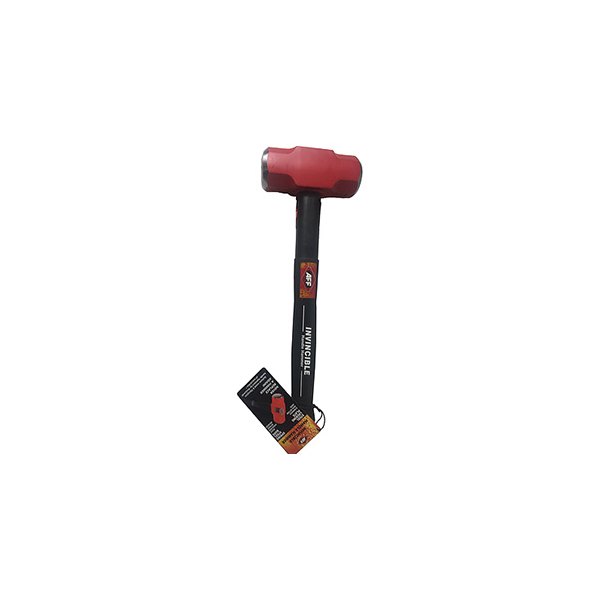 AFF® - 6 lb Steel Vulcanized Rubber Handle Invincible Style Sledgehammer