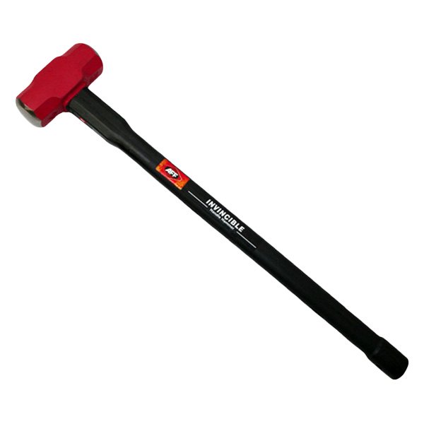 AFF® - 8 lb Steel Vulcanized Rubber Handle Invincible Style Sledgehammer