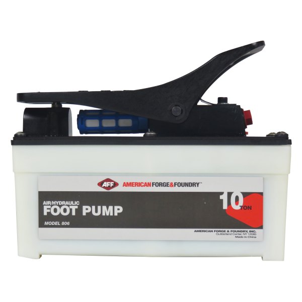 AFF® - 97 cu in 10 t Single Speed Air Operated Foot Hydraulic Pump