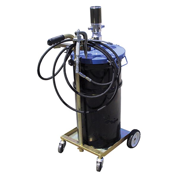 AFF® - 50:1 Air Operated Grease Pump Kit with Wheel Cart for 16 gal Drums