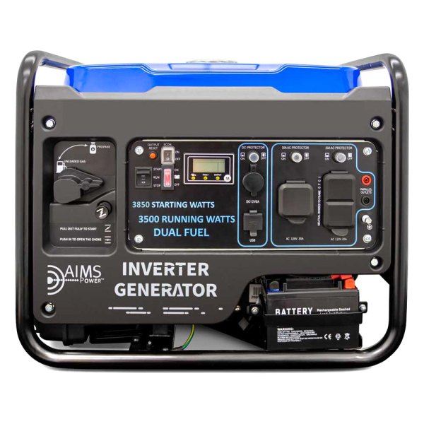 AIMS Power® - 3850W Dual Fuel Inverter Generator