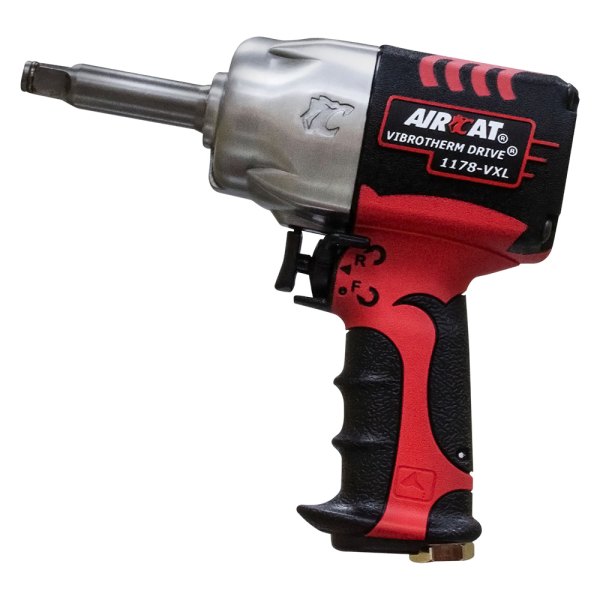 AIRCAT® - Vibrotherm Drive™ 1/2" Drive 1300 ft lb Composite Pistol Grip Air Impact Wrench with 2" Extended Anvil