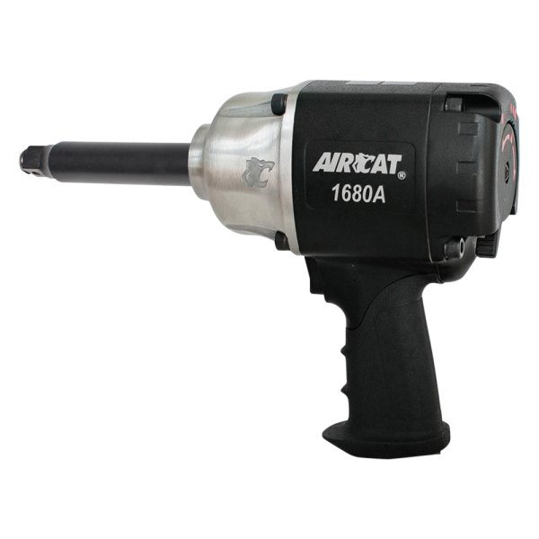 AIRCAT® - 3/4" Drive 1600 ft lb Twin Hammer Xtreme Duty Pistol Grip Air Impact Wrench with 6" Extended Anvil