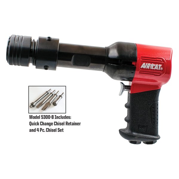 AIRCAT® - Super Duty™ 0.498" Shank Air Hammer Kit with Chisels