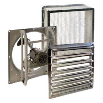 Airmaster Fans® 57705 - EXG Model 115 V 24" Low Pressure Industrial Duty Wall Mount Fan