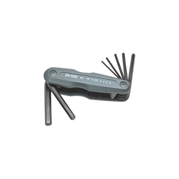 Allen® - Duracast™ 7-Piece 1.5 to 6 mm Metric Folding Hex Keys