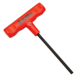 Allen® - 1/4" SAE Single Tip Dipped T-Handle Hex Key