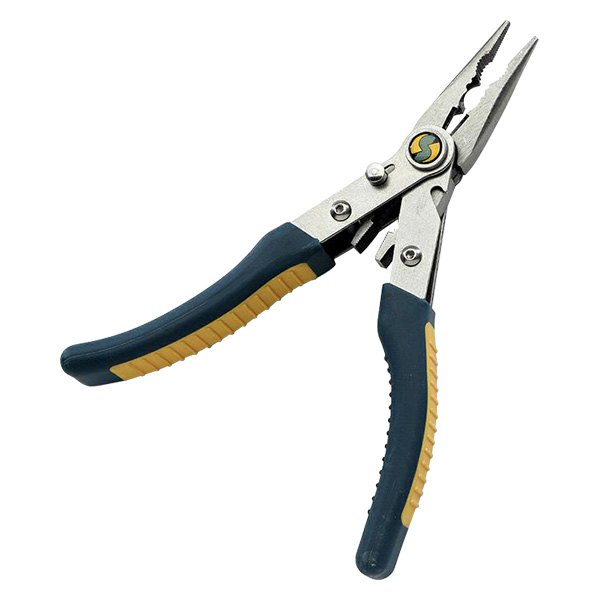 Allied Tools® - SwitchGrip™ Pivot Joint Straight Jaws Multi-Material Handle Cutting Dual Action Needle Nose Pliers